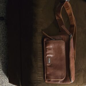 Brown Leather Men's Bag